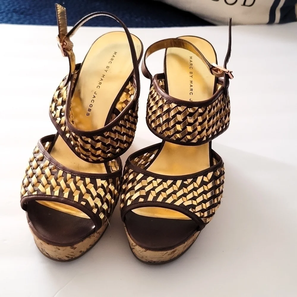 Marc by marc jacobs wedges Size 38 or 7.5